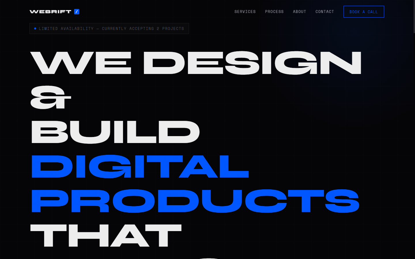 WebRift Agency Website